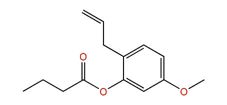 2-Allyl-5-methoxyphenyl butyrate